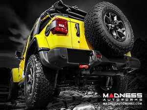 Jeep Wrangler JL Performance Exhaust System - Dual Exit Axle-Back - Stainless Steel - 3.6L Jeep Wrangler JL Performance Exhaust System - Dual Exit Axle-Back - Stainless Steel - 3.6L